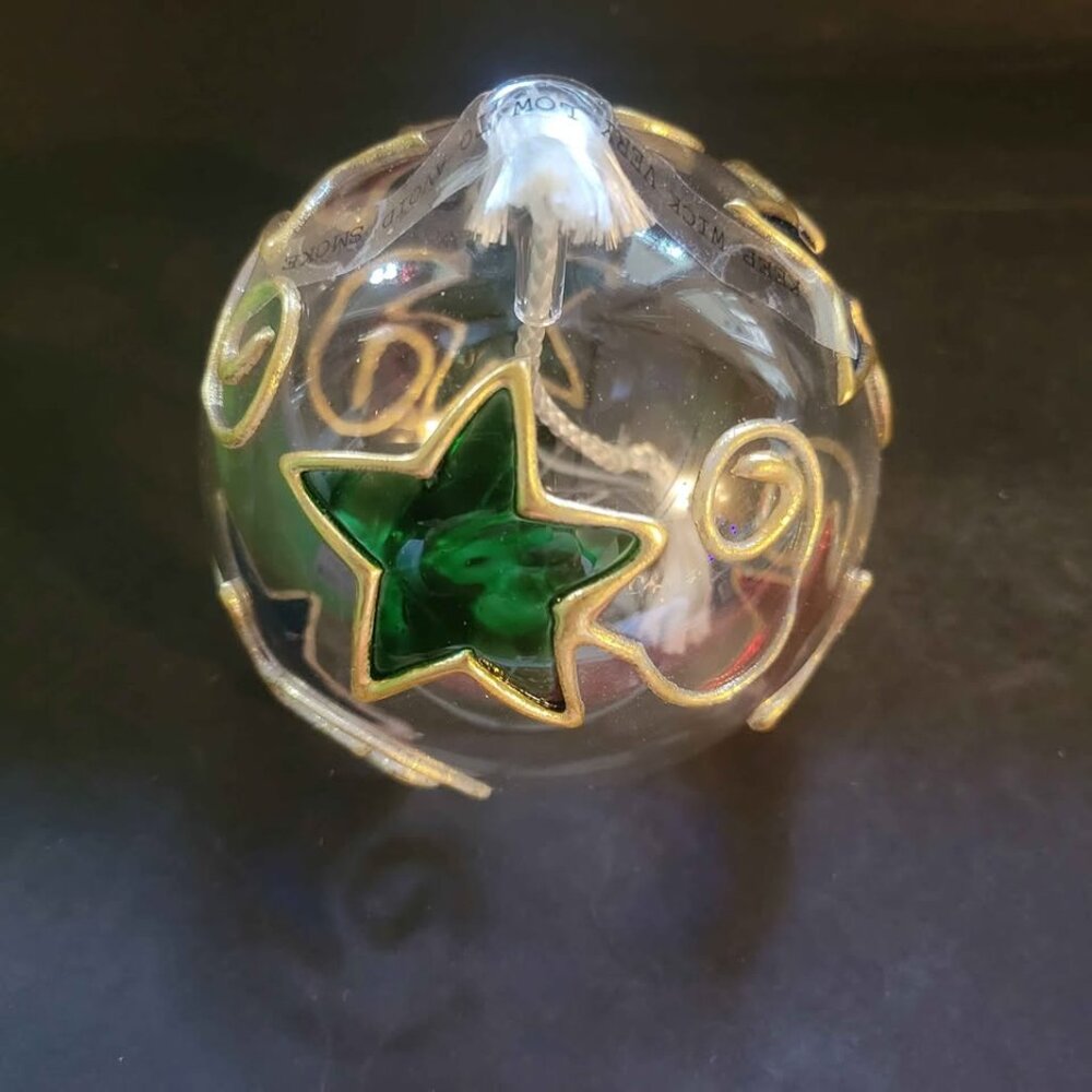Lamplight Farms Star Gazer Hand-Blown Glass Oil Candle Lamp